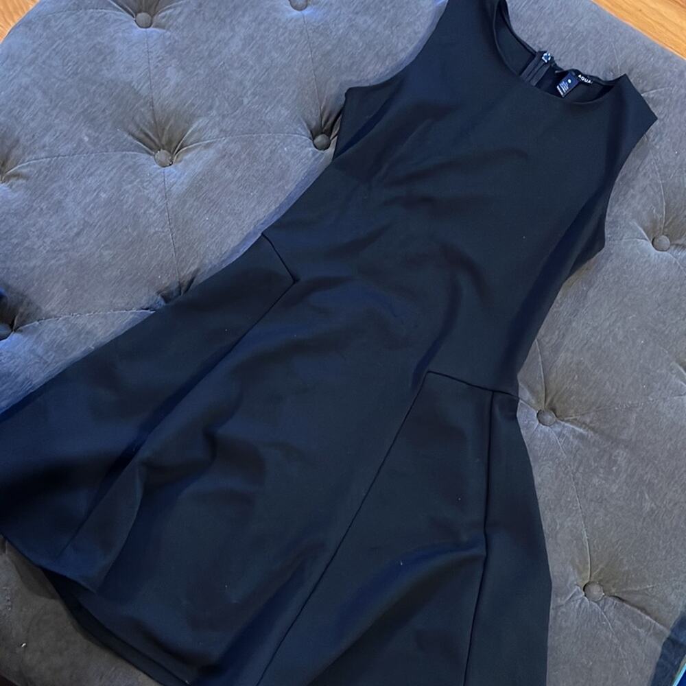 Aqua black dress size LARGE